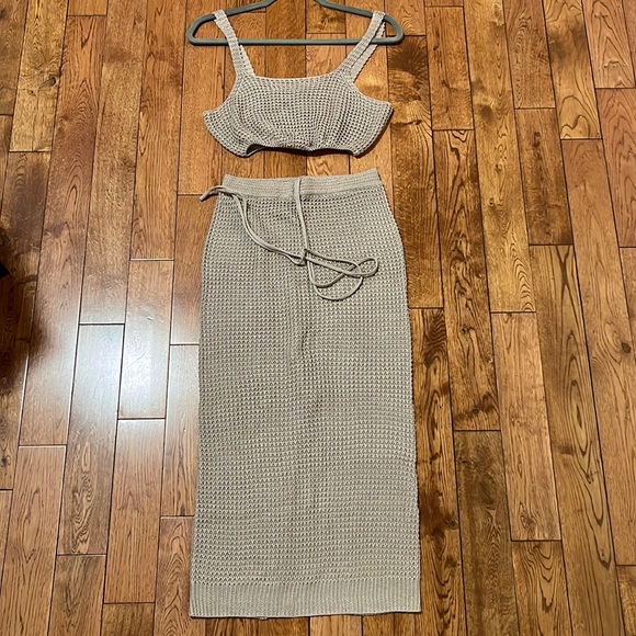 SHEIN Other - 🌸 Shein 2 Piece Crochet Set